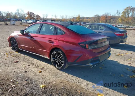 2024 Hyundai Sonata N Line из США, поврежденный, VIN KMHL54JC1RA410467